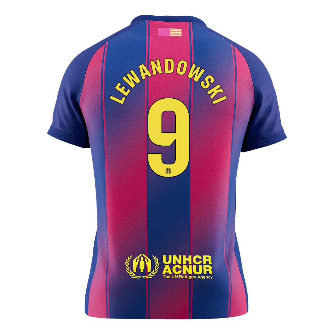 LEWANDOWSKI #9 FC Barcelona Koduvorm Särk 2025/26 - Kvaliteetne