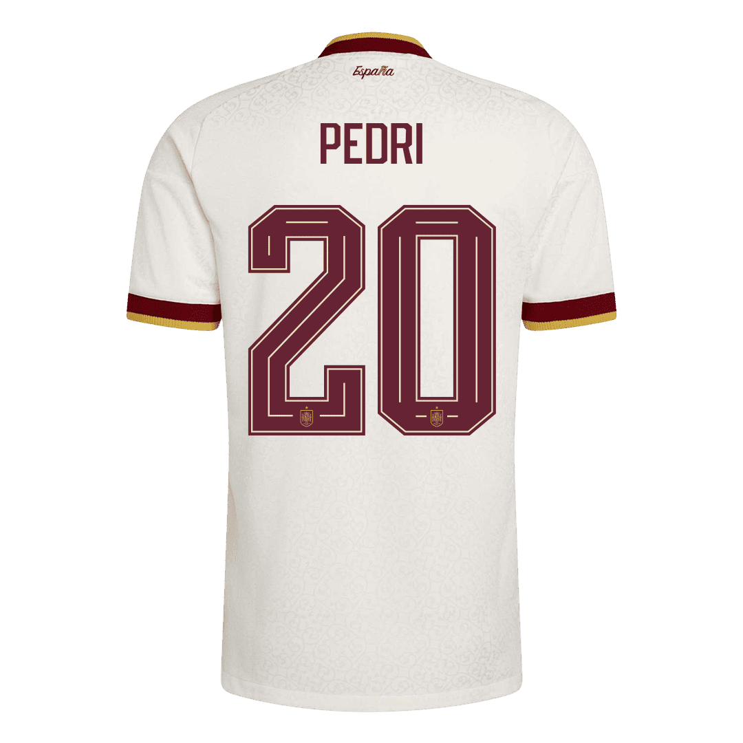 PEDRI #20 Hispaania Võõrsilvorm Särk Champion Edition 2026 - 2 Stars 2026 Autentne