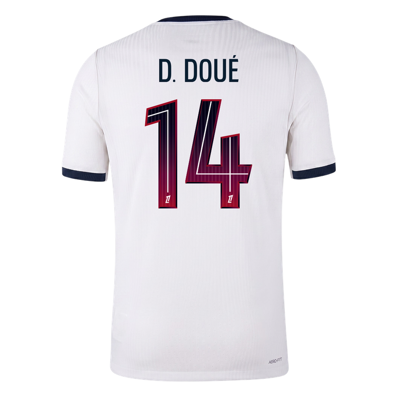 D. DOUÉ #14 Pariisi Saint-Germain Võõrsilvorm Särk 2026/27 Autentne