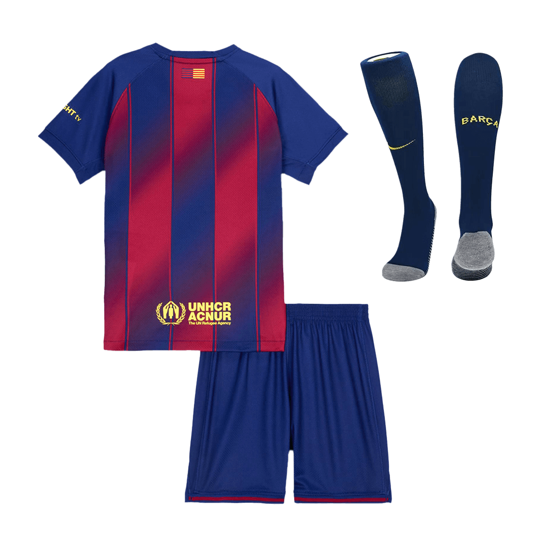 FC Barcelona Koduvorm Laste Jalgpallikomplekt 2025/26 - Kvaliteetne