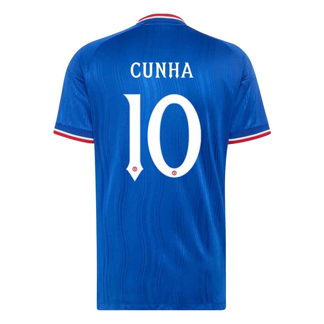 CUNHA #10 Manchester United Võõrsilvorm Särk 2026/27 Autentne - UCL