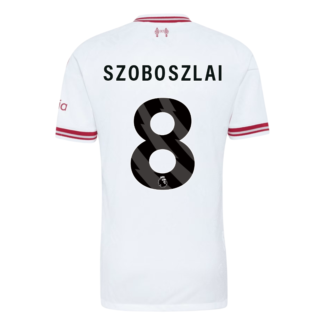 SZOBOSZLAI #8 Liverpool Võõrsilvorm Särk 2026/27 Autentne