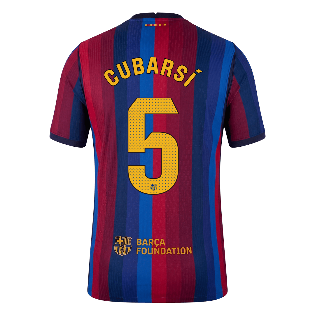 CUBARSÍ #5 Barcelona Koduvorm Särk 2026/27 Autentne