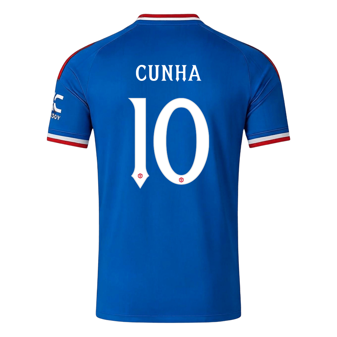 CUNHA #10 Manchester United Võõrsilvorm Särk 2026/27 - UCL