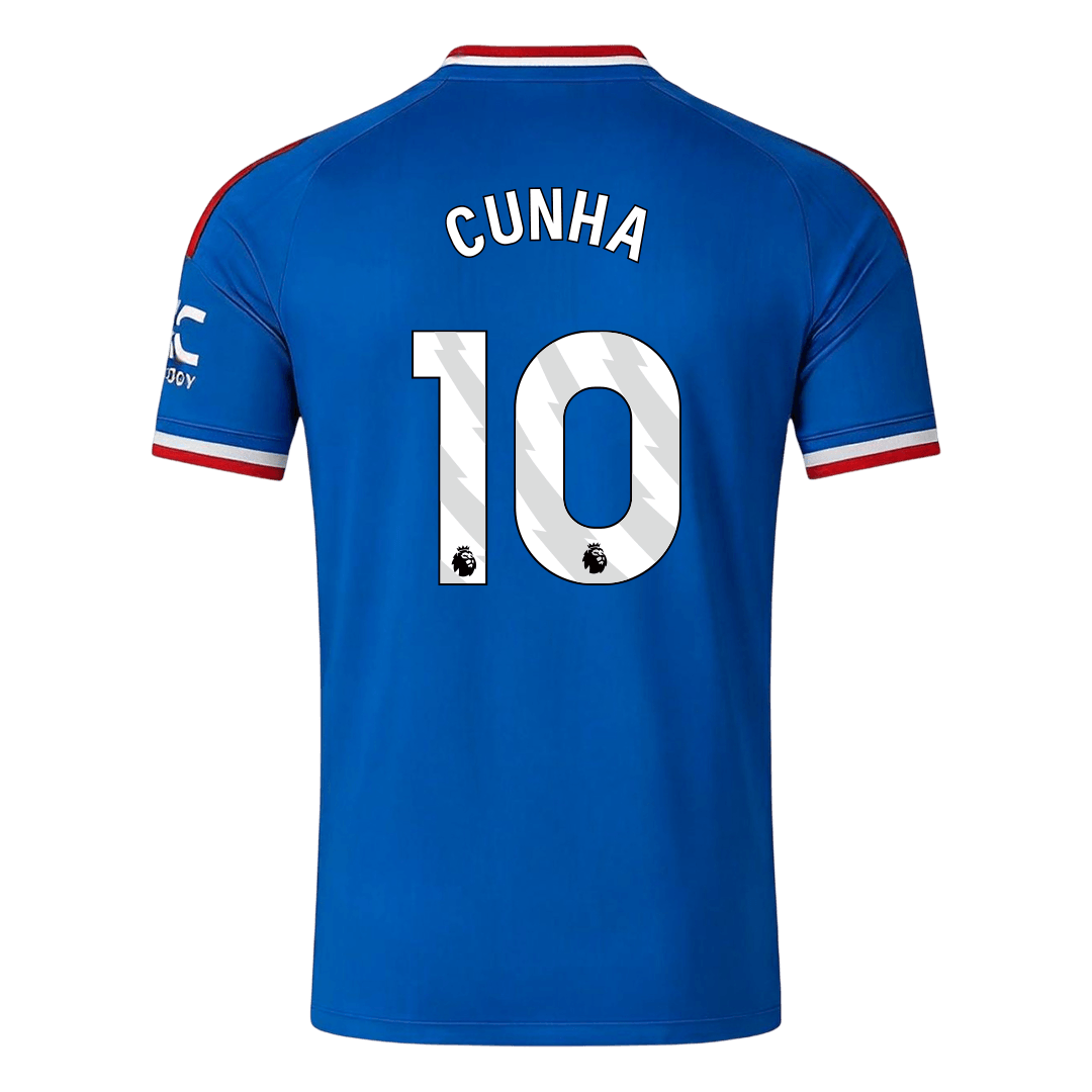 CUNHA #10 Manchester United Võõrsilvorm Särk 2026/27