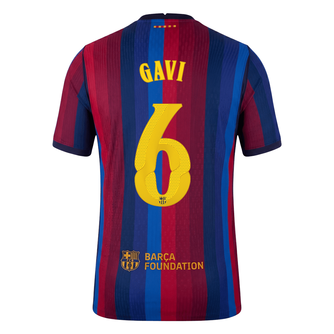 GAVI #6 Barcelona Koduvorm Särk 2026/27 Autentne - UCL