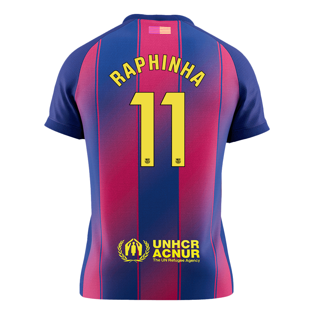 RAPHINHA #11 FC Barcelona Koduvorm Särk 2025/26 - Kvaliteetne