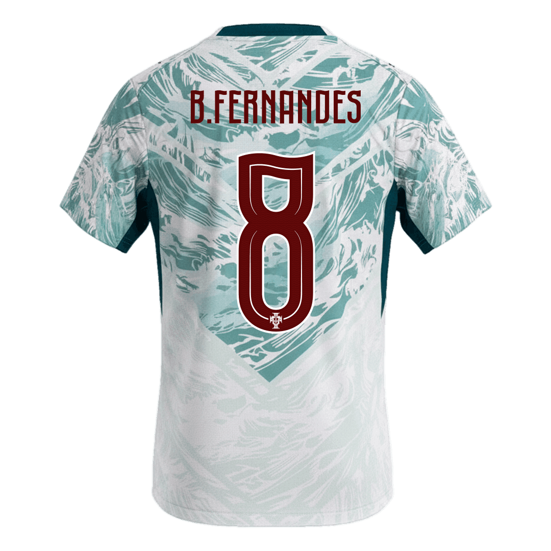 B.FERNANDES #8 Portugal Võõrsilvorm Särk 2026