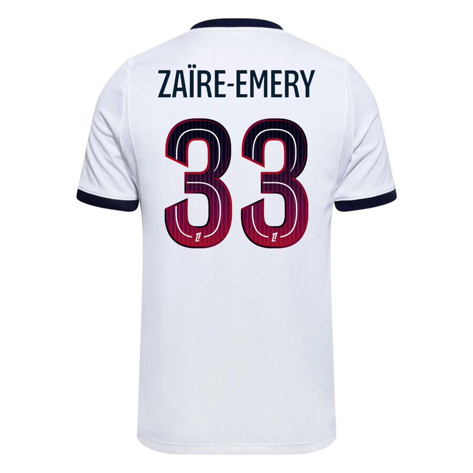 ZAÏRE-EMERY #33 Pariisi Saint-Germain Võõrsilvorm Särk 2026/27