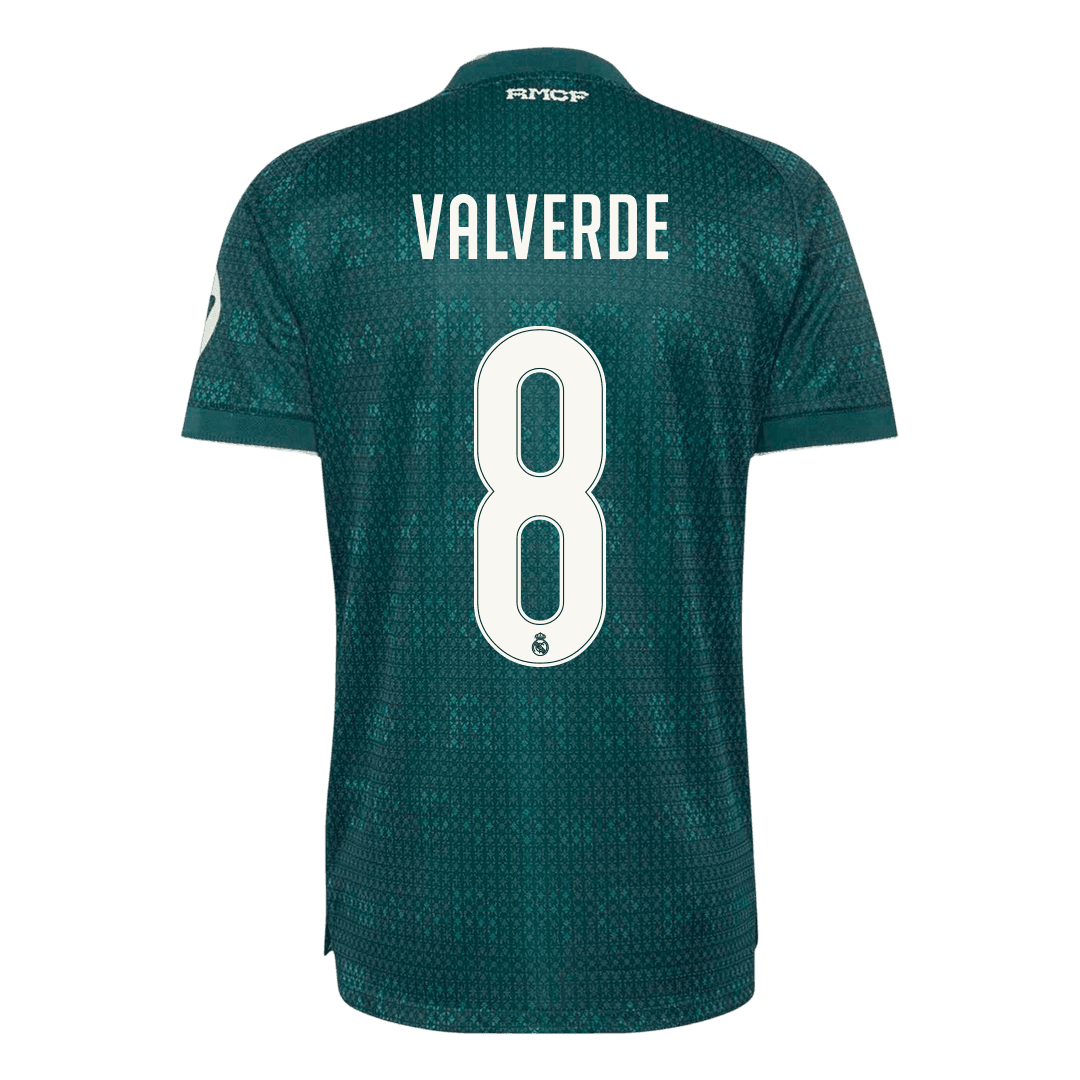 VALVERDE #8 Madridi Real Võõrsilvorm Särk 2026/27 Autentne
