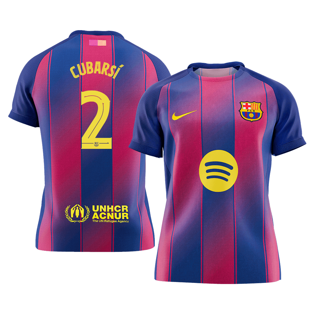 CUBARSÍ #2 FC Barcelona Koduvorm Särk 2025/26 - UCL - Kvaliteetne