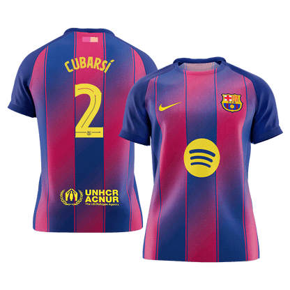 CUBARSÍ #2 FC Barcelona Koduvorm Särk 2025/26 - UCL - Kvaliteetne