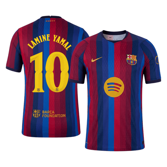 LAMINE YAMAL #10 Barcelona Koduvorm Särk 2026/27 Autentne - UCL