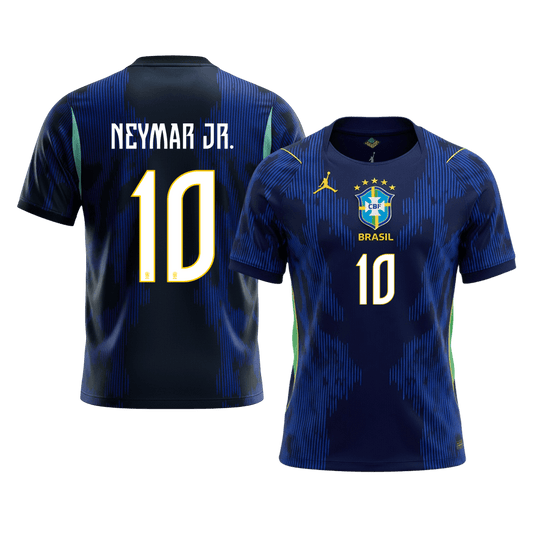 NEYMAR JR. #10 Brasiilia Võõrsilvorm Särk 2026