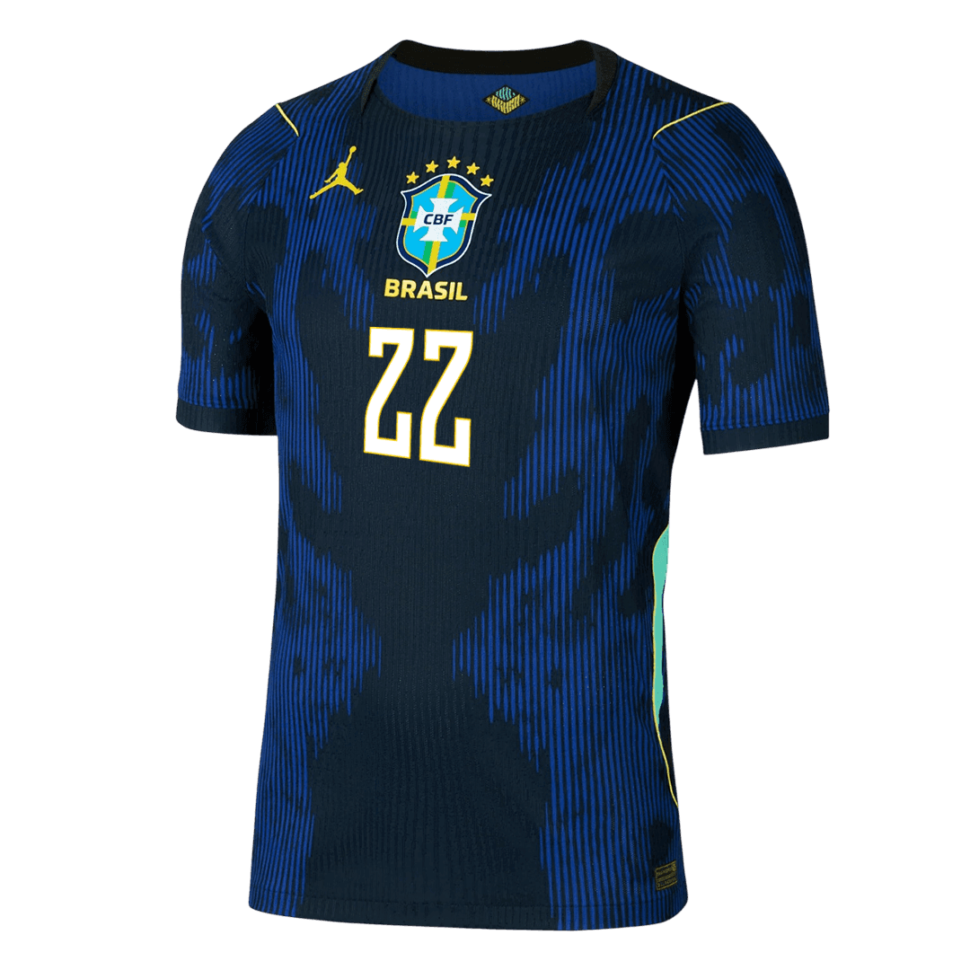 JOÃO PEDRO #22 Brasiilia Võõrsilvorm Särk 2026 Autentne