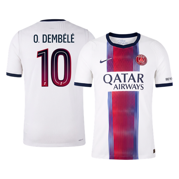 O. DEMBÉLÉ #10 Pariisi Saint-Germain Võõrsilvorm Särk 2026/27 Autentne