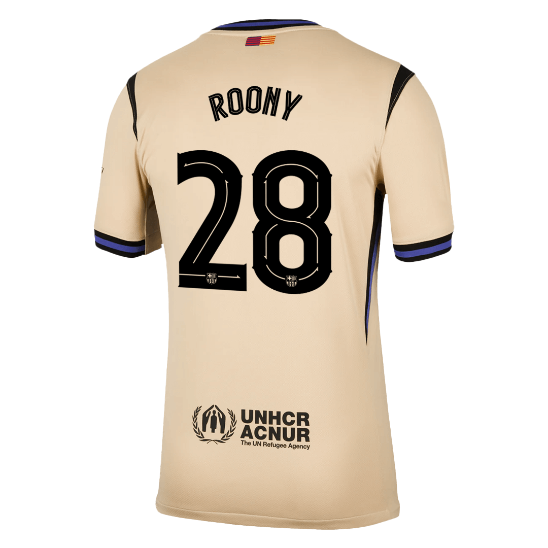 ROONY #28 FC Barcelona Võõrsilvorm Särk 2025/26