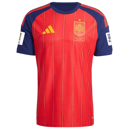 Hispaania Koduvorm Särk 2026 - Kvaliteetne Final Match Edition (With Patches)
