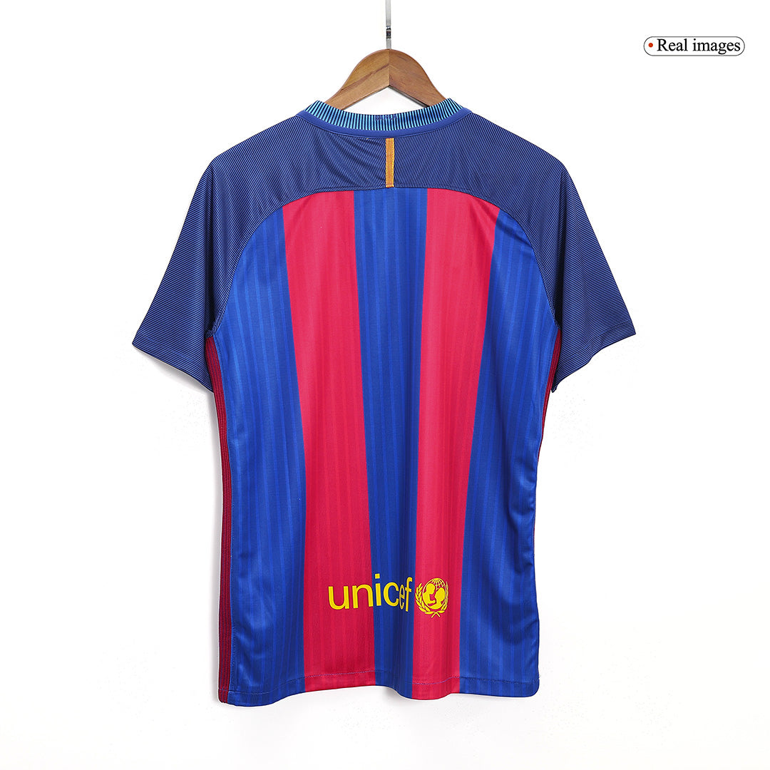 Retro MESSI #10 FC Barcelona Koduvorm Särk 2016/17