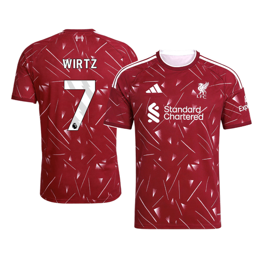 WIRTZ #7 Liverpool Koduvorm Särk 2026/27 - Kvaliteetne