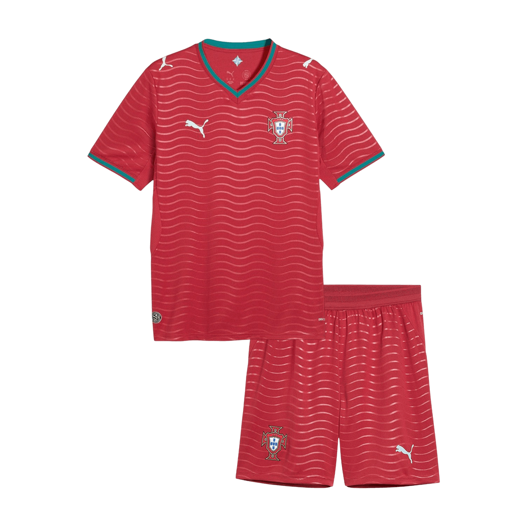 Portugal Koduvorm Laste Jalgpallikomplekt 2026 - Kvaliteetne