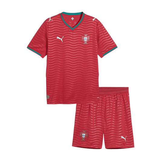 Portugal Koduvorm Laste Jalgpallikomplekt 2026 - Kvaliteetne