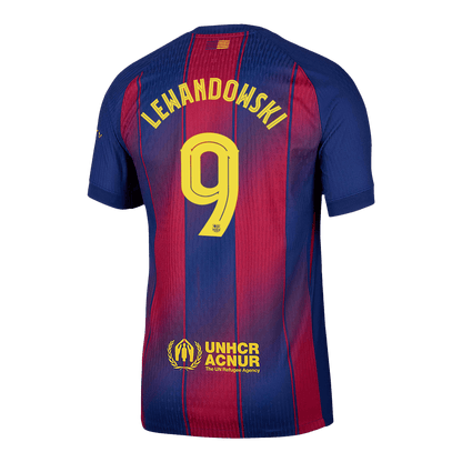LEWANDOWSKI #9 FC Barcelona Koduvorm Särk 2025/26 Autentne - UCL