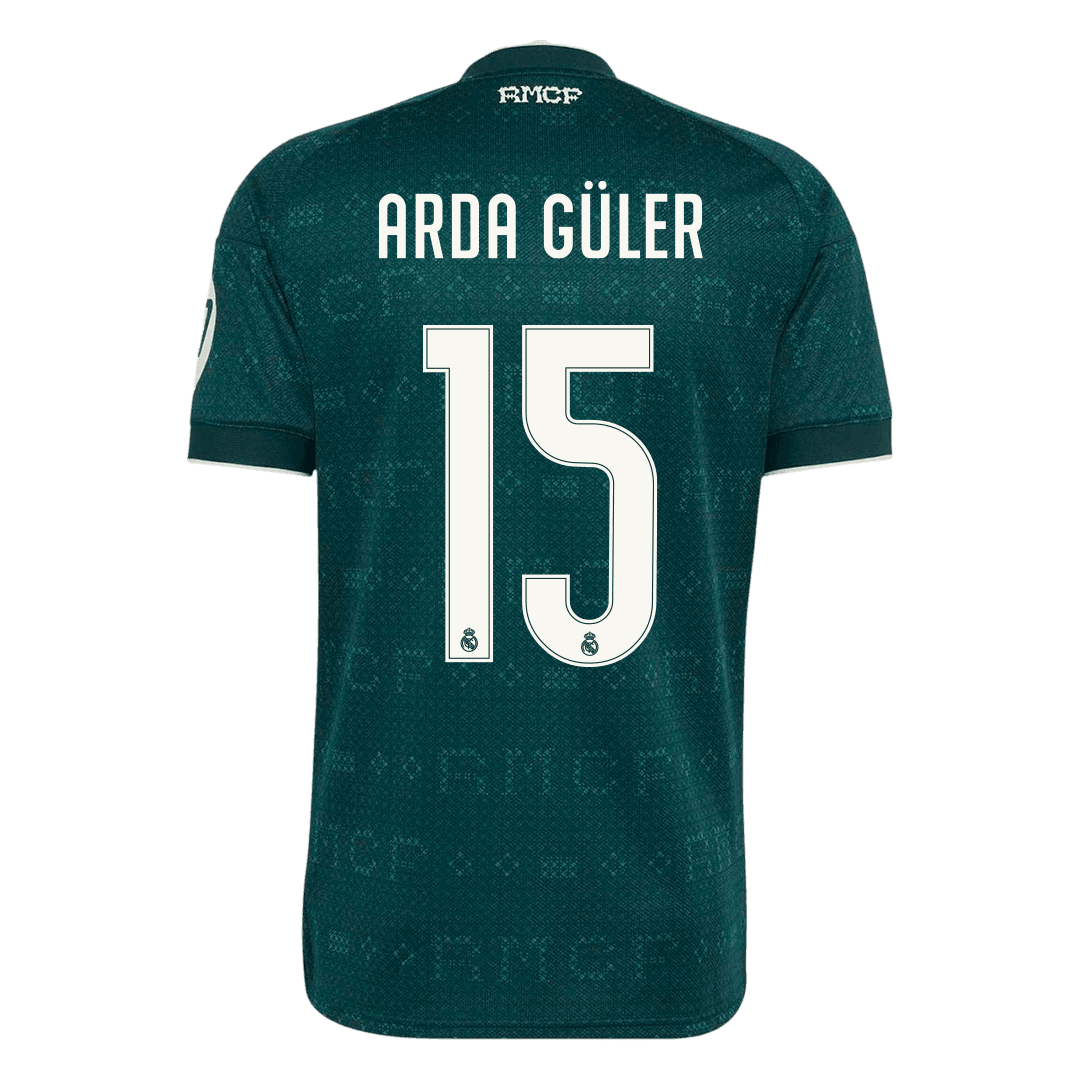 ARDA GÜLER #15 Madridi Real Võõrsilvorm Särk 2026/27