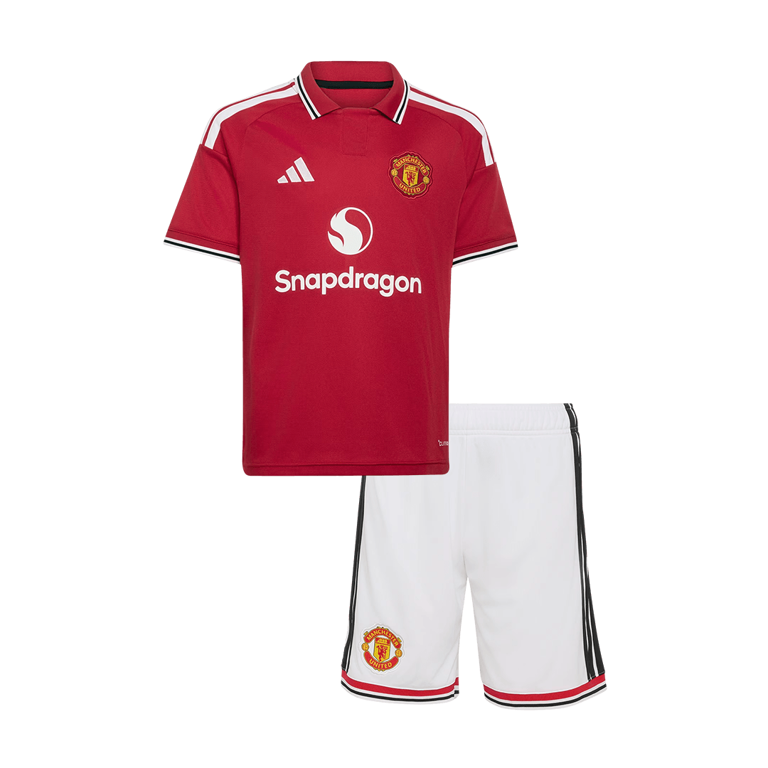 Manchester United Koduvorm Laste Jalgpallikomplekt 2026/27