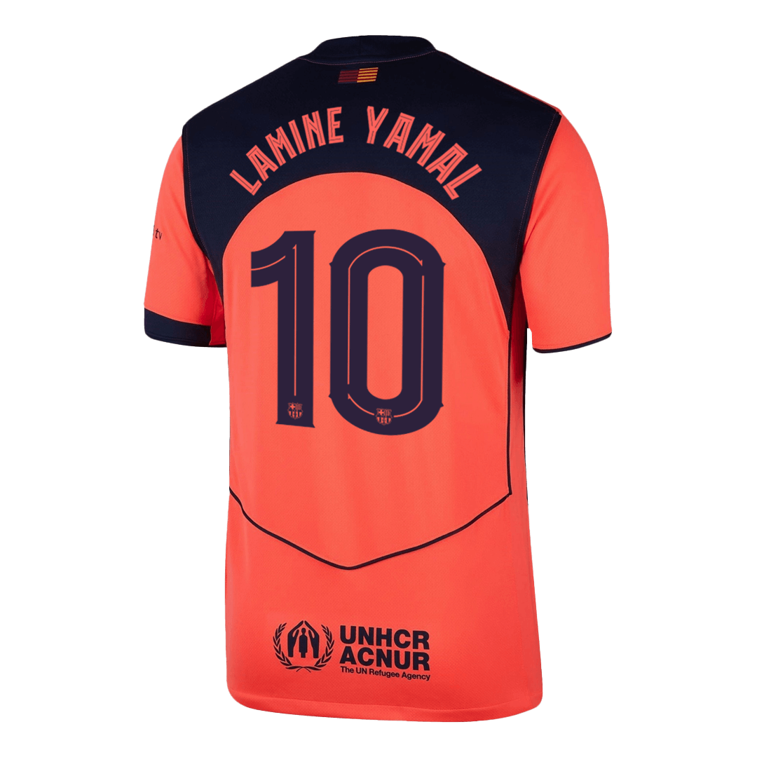 LAMINE YAMAL #10 FC Barcelona Kolmas Särk 2025/26 - UCL