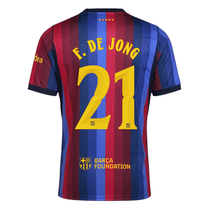 F. DE JONG #21 Barcelona Koduvorm Särk 2026/27 - UCL