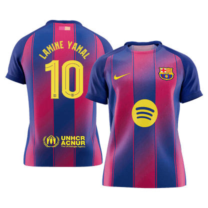 LAMINE YAMAL #10 FC Barcelona Koduvorm Särk 2025/26 - UCL - Kvaliteetne