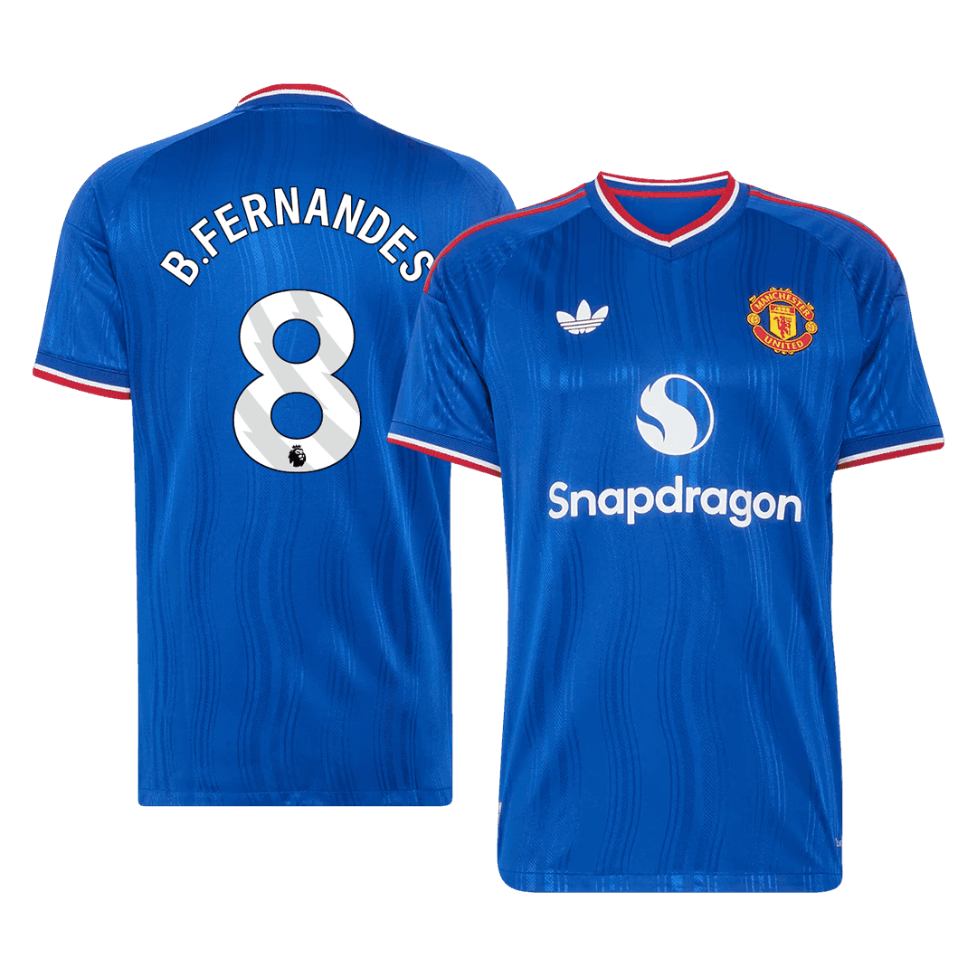 B. FERNANDES #8 Manchester United Võõrsilvorm Särk 2026/27 Autentne