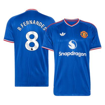 B. FERNANDES #8 Manchester United Võõrsilvorm Särk 2026/27 Autentne