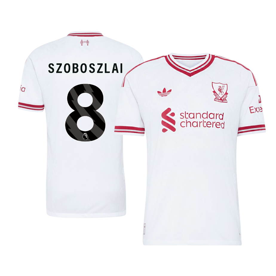 SZOBOSZLAI #8 Liverpool Võõrsilvorm Särk 2026/27 Autentne