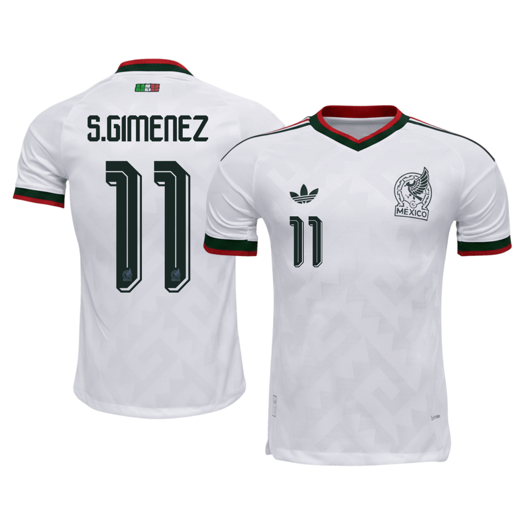 S.GIMENEZ #11 Mehhiko Võõrsilvorm Särk 2026 Autentne