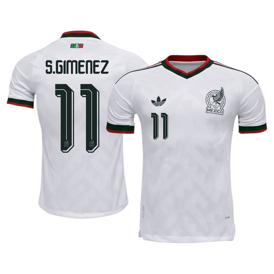 S.GIMENEZ #11 Mehhiko Võõrsilvorm Särk 2026 Autentne