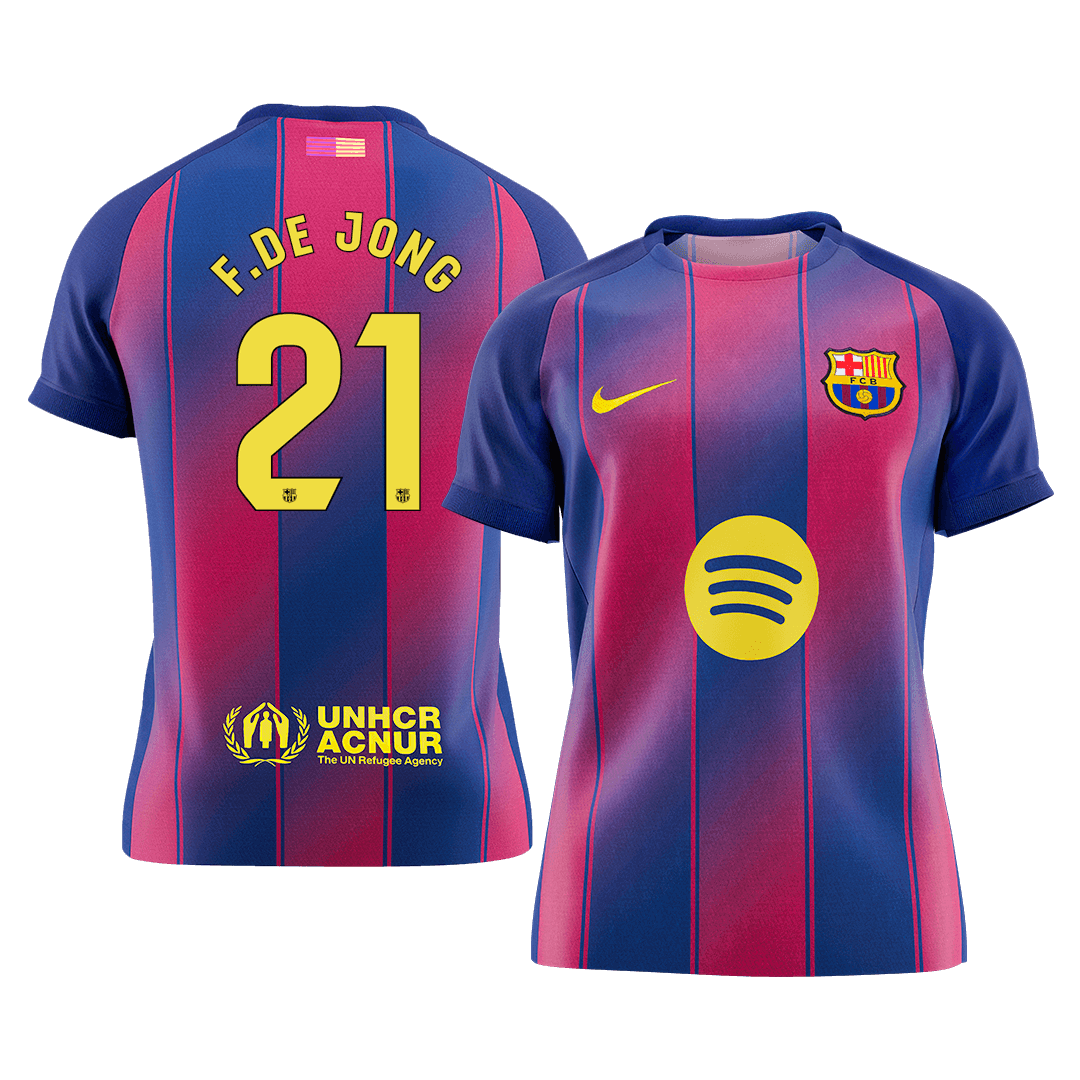 F.DE JONG #21 FC Barcelona Koduvorm Särk 2025/26 - Kvaliteetne