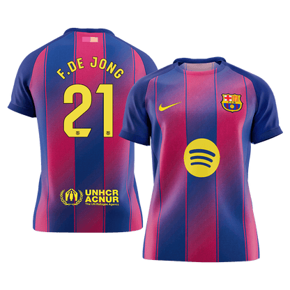 F.DE JONG #21 FC Barcelona Koduvorm Särk 2025/26 - Kvaliteetne