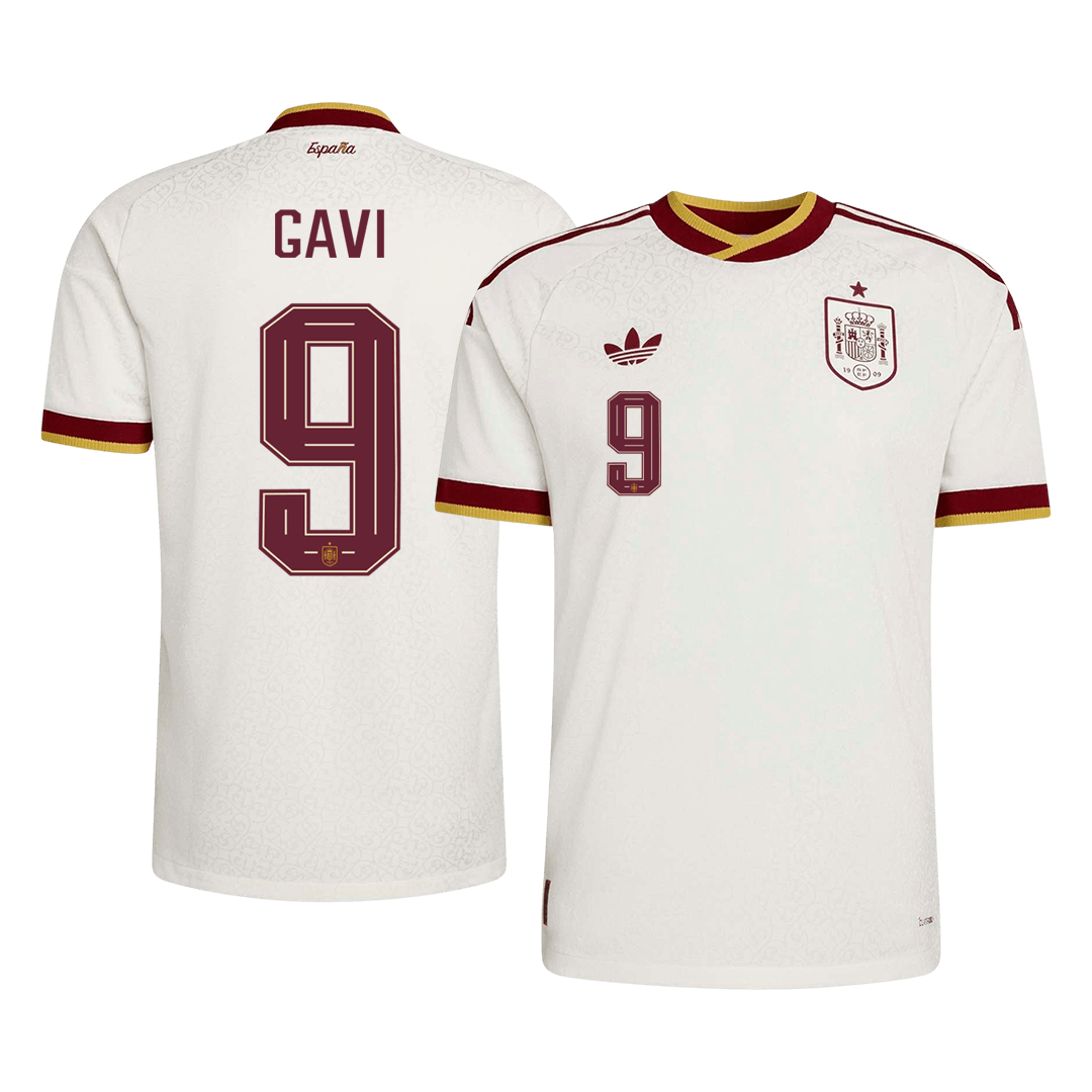 GAVI #9 Hispaania Võõrsilvorm Särk 2026 Autentne
