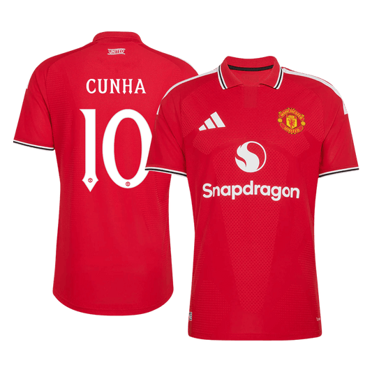 CUNHA #10 Manchester United Koduvorm Särk 2026/27 Autentne - UCL