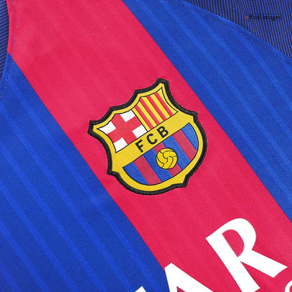 Retro MESSI #10 FC Barcelona Koduvorm Särk 2016/17