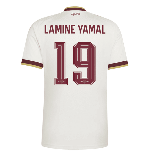 LAMINE YAMAL #19 Hispaania Võõrsilvorm Särk 2026