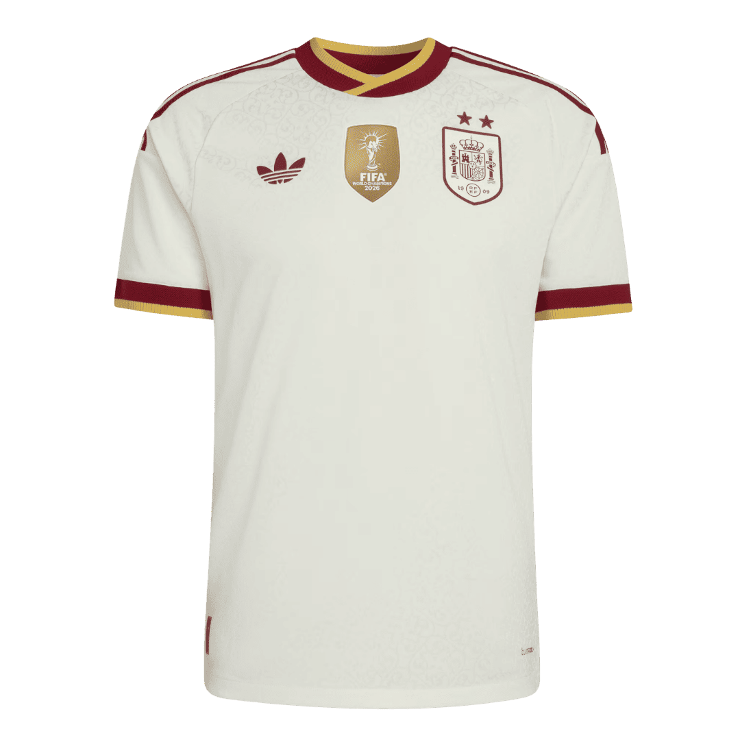 Hispaania Võõrsilvorm Särk Champion Edition 2026 - 2 Stars 2026 Autentne