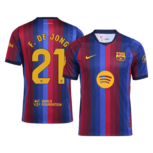 F. DE JONG #21 Barcelona Koduvorm Särk 2026/27
