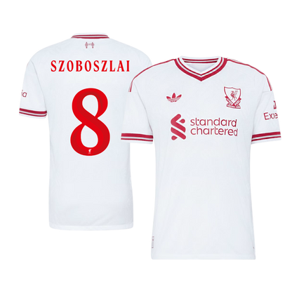 SZOBOSZLAI #8 Liverpool Võõrsilvorm Särk 2026/27 Autentne - UCL