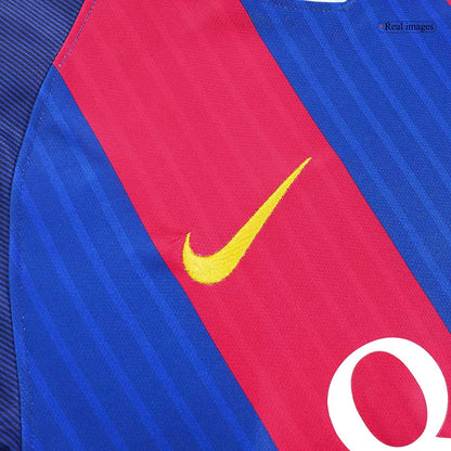 Retro MESSI #10 FC Barcelona Koduvorm Särk 2016/17