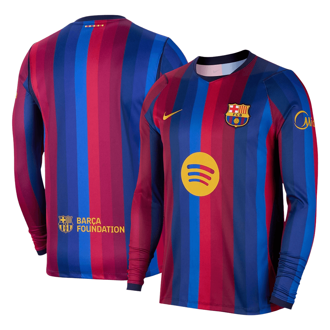 Barcelona Koduvorm Pikkade Varrukatega Särk 2026/27