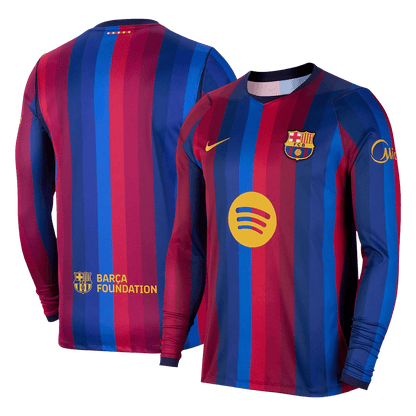 Barcelona Koduvorm Pikkade Varrukatega Särk 2026/27