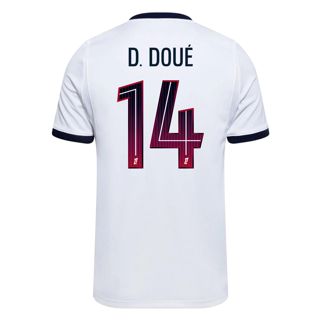D. DOUÉ #14 Pariisi Saint-Germain Võõrsilvorm Särk 2026/27